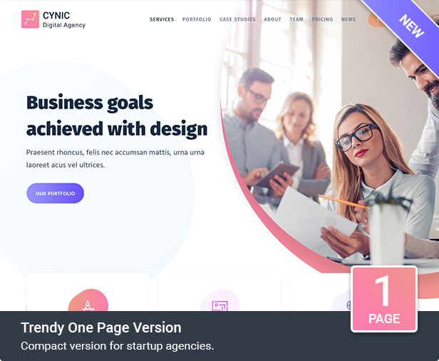 Agency Cynic–Themes WordPress